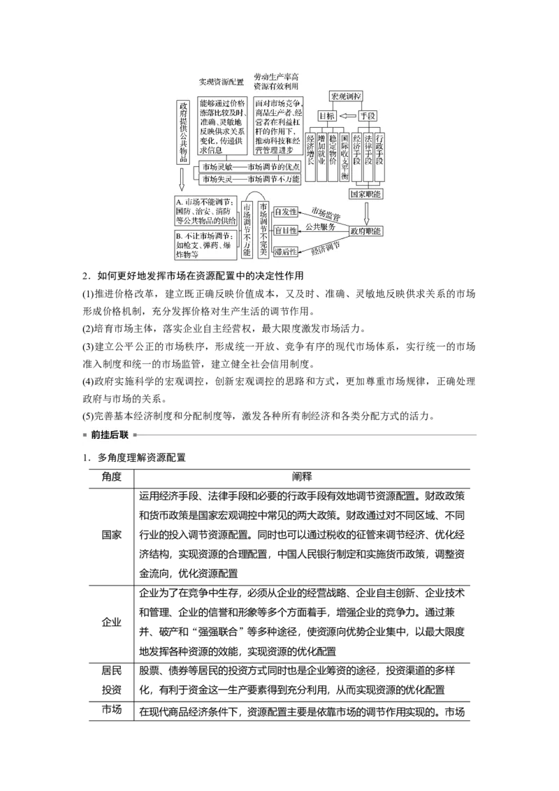 02第一部分专题二基本经济制度与市场经济体制_通用版（老高考）复习资料_2023年复习资料_一轮+二轮_政治高三二轮复习系列_政治高三二轮复习系列《二轮复习增分策略》（教师版）