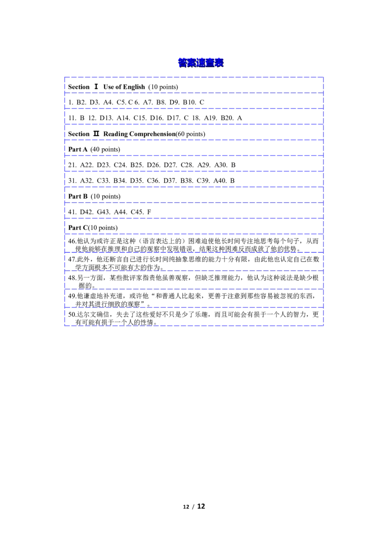 2008年考研英语（一）真题及答案_2000-2026年考研英语（一）真题及答案