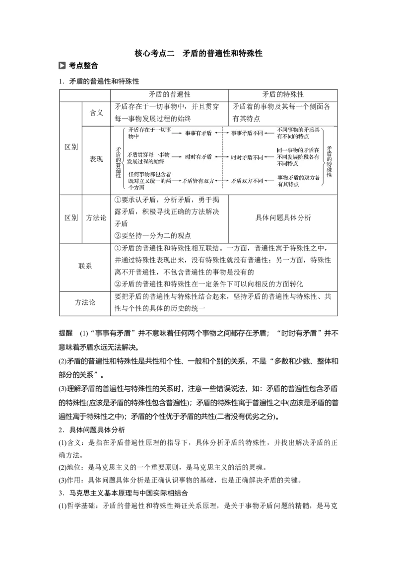 96第十四单元思想方法与创新意识第37课　唯物辩证法的实质与核心_通用版（老高考）复习资料_2023年复习资料_一轮+二轮_政治高三一轮复习系列_101