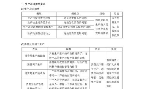 09第二单元生产、劳动与经营第4课　生产与经济制度_通用版（老高考）复习资料_2023年复习资料_一轮+二轮_政治高三一轮复习系列_政治高三一轮复习系列《一轮复习讲义》（学生版）