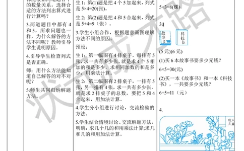 第5课时解决问题_1-6年级上册_数学2年级上册教学资源包（新教材2025秋）_旧教材课件_导学案新版_4表内乘法（一）_2.2-6的乘法口诀