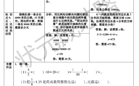 数与代数综合训练（导学案）_1-6年级下册_R6数下新插图版_R6数下教案+学案_导学案_第6单元整理和复习_1.数与代数