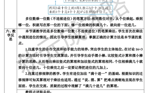 第2课时不连续进位乘法_1-6年级上册_数学3年级上册教学资源包（新教材2025秋）_旧教材课件_导学案新版_6多位数乘一位数_2.笔算乘法