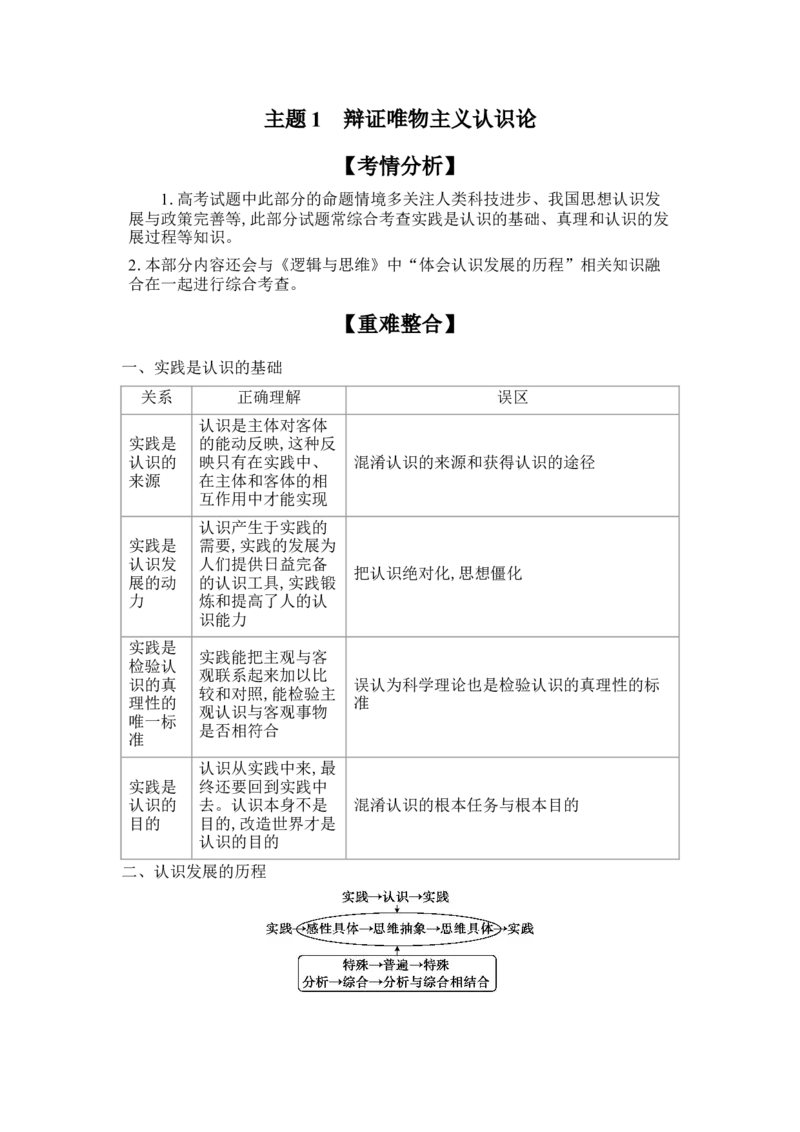 2025高考政治二轮复习专题练习：专题八认识社会与价值选择（含解析）_42025年新高考资料_二轮复习_2025高考政治二轮复习专题练习