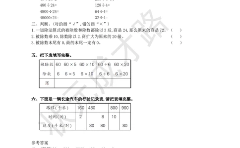 第7课时商的变化规律_1-6年级上册_数学4年级上册教学资源包_名师教学设计新版_6除数是两位数的除法_2.笔算除法