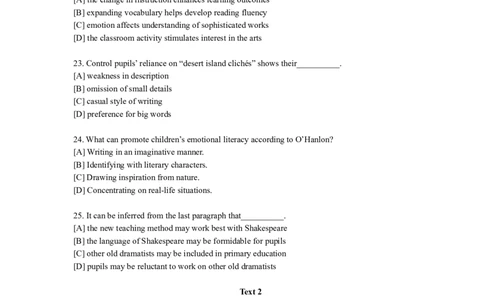 2025年考研英语（一）真题及答案_2000-2026年考研英语（一）真题及答案