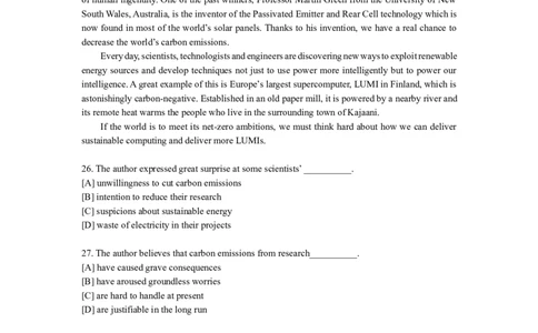 2025年考研英语（一）真题及答案_2000-2026年考研英语（一）真题及答案