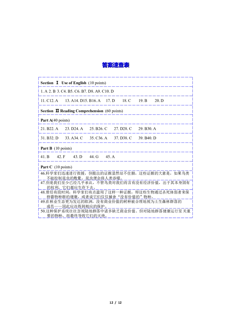 2010年考研英语（一）真题及答案_2000-2026年考研英语（一）真题及答案