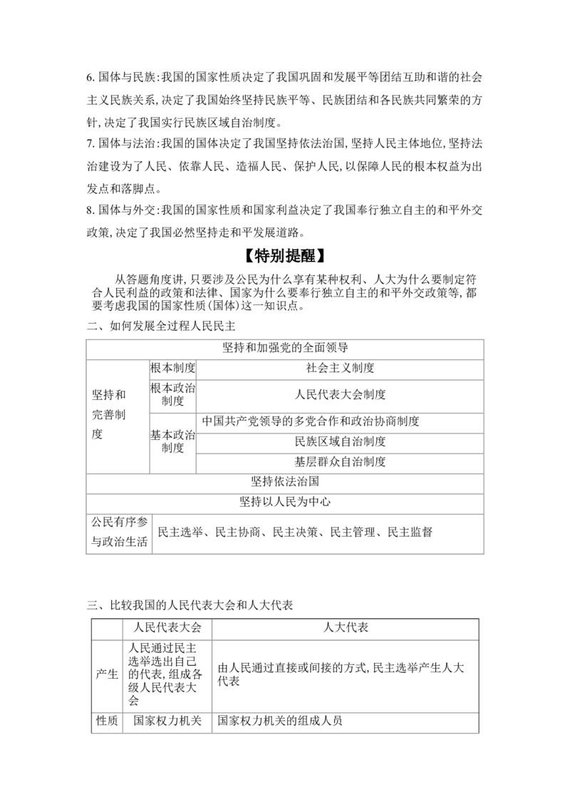 2025高考政治二轮复习专题练习：专题五人民当家作主（含解析）_42025年新高考资料_二轮复习_2025高考政治二轮复习专题练习