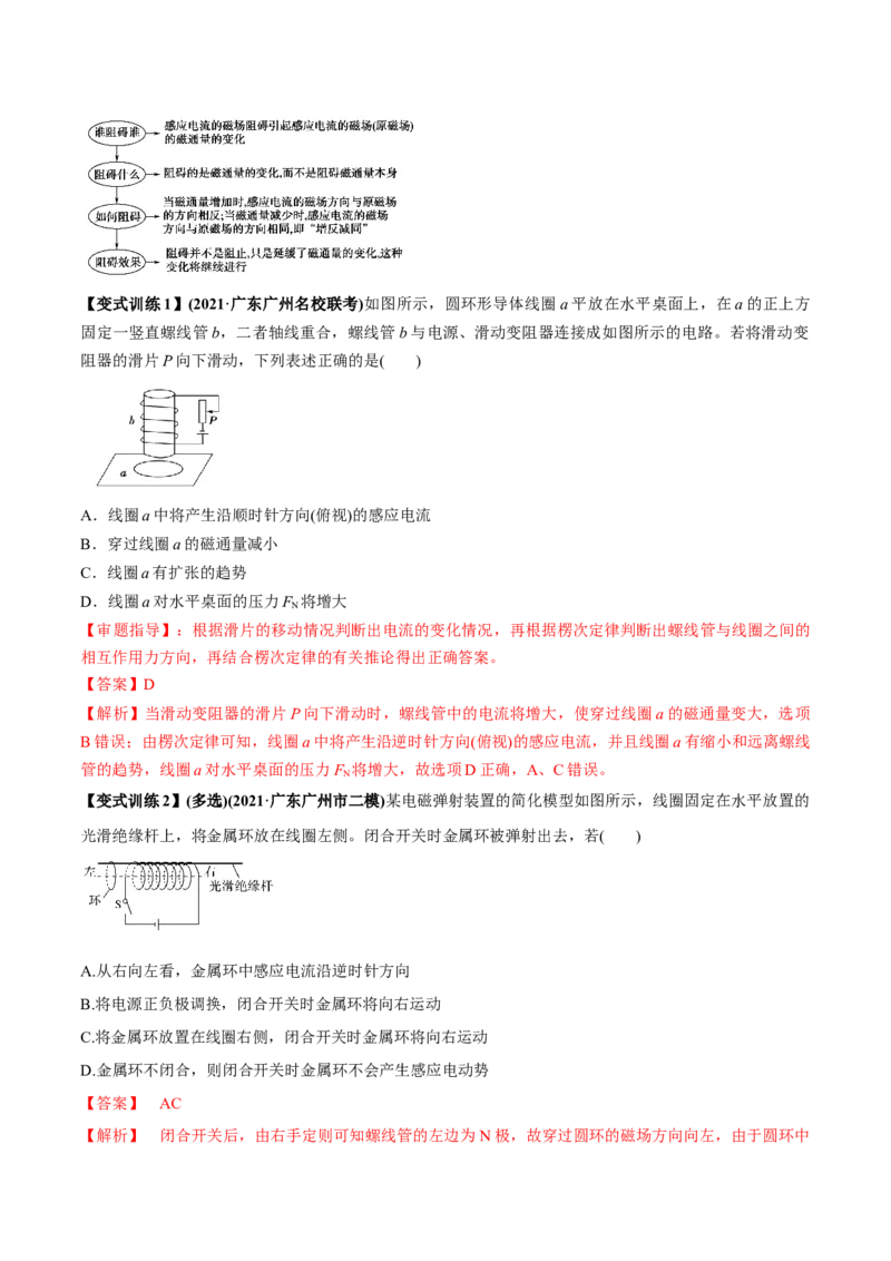 专题13.1电磁感应现象、楞次定律法拉第电磁感应定律讲解析版_新高考复习资料_2022年新高考复习资料_2022年高考物理一轮复习讲练测（新教材新高考）