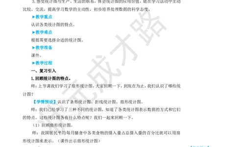 第2课时选择合适的统计图_1-6年级上册_数学6年级上册教学资源包_名师教学设计新版_7扇形统计图