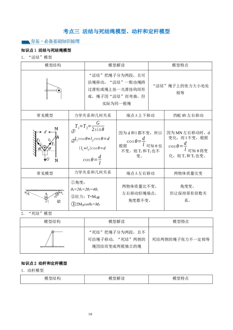 第07讲力的合成与分解（讲义）（解析版）_新高考复习资料_2024新高考复习资料_一轮复习资料_2024年高考物理一轮复习讲练测（讲义+练习+课件）（新高考）_讲义+练习