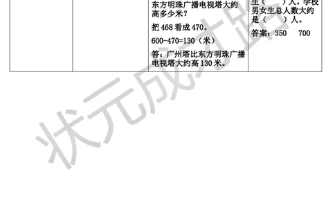 整理和复习_1-6年级上册_数学3年级上册教学资源包（新教材2025秋）_旧教材课件_导学案新版_2万以内的加法和减法（一）