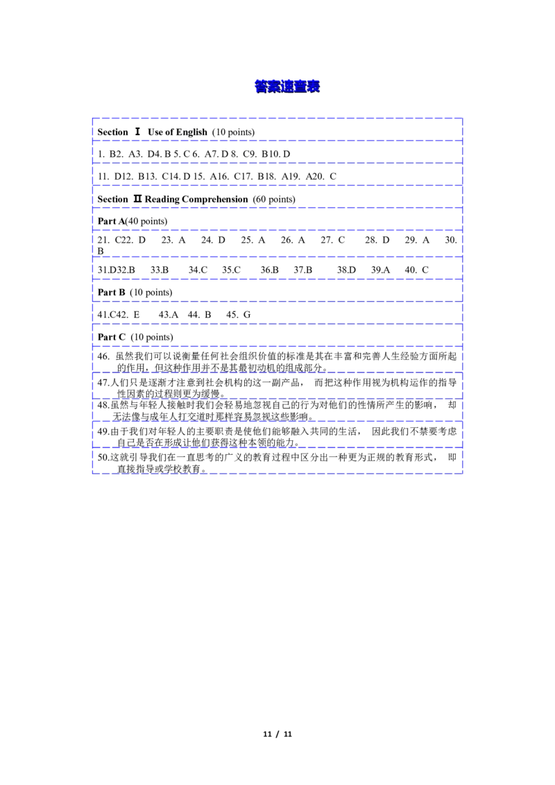 2009年考研英语（一）真题及答案_2000-2026年考研英语（一）真题及答案