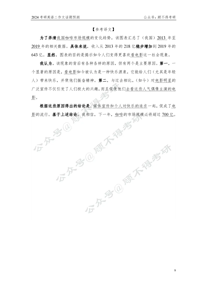 顾不得大作文预测图表作文10+篇_考研英语真题（英一＋英二）_考研英语真题_考研英语一历年真题_25英语-万能作文模板_赠送：25年万能作文模板_顾不得-作文英语_英语二