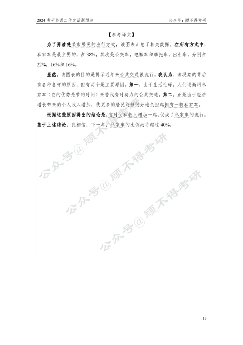 顾不得大作文预测图表作文10+篇_考研英语真题（英一＋英二）_考研英语真题_考研英语一历年真题_25英语-万能作文模板_赠送：25年万能作文模板_顾不得-作文英语_英语二