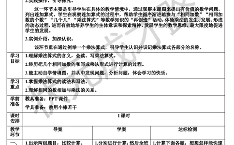 1.乘法的初步认识_1-6年级上册_数学2年级上册教学资源包（新教材2025秋）_旧教材课件_导学案新版_4表内乘法（一）_1.乘法的初步认识