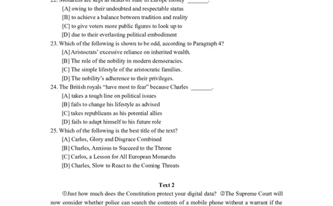 2015年考研英语（一）真题及答案_2000-2026年考研英语（一）真题及答案