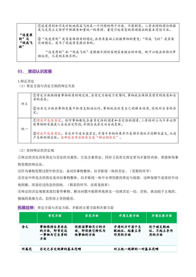 专题16辩证思维与创新思维（讲义）（解析版）_42025年新高考资料_二轮复习_上好课2025年高考政治二轮复习讲练测（新高考通用）338376762