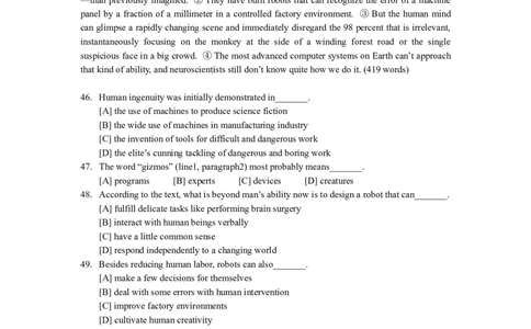 2002年考研英语（一）真题及答案_2000-2026年考研英语（一）真题及答案