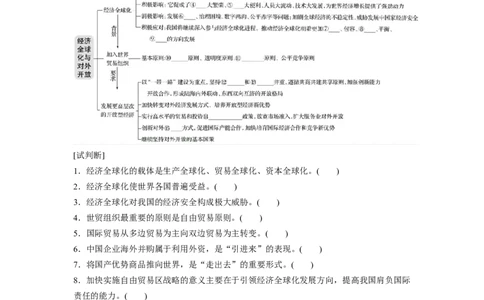 26第四单元发展社会主义市场经济第11课　经济全球化与对外开放_通用版（老高考）复习资料_2023年复习资料_一轮+二轮_政治高三一轮复习系列