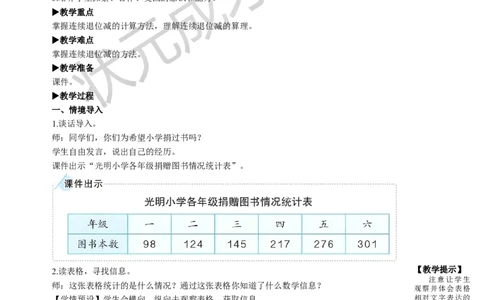 第1课时三位数减三位数（1）_1-6年级上册_数学3年级上册教学资源包（新教材2025秋）_旧教材课件_名师教学设计新版_4万以内的加法和减法（二）_2.减法
