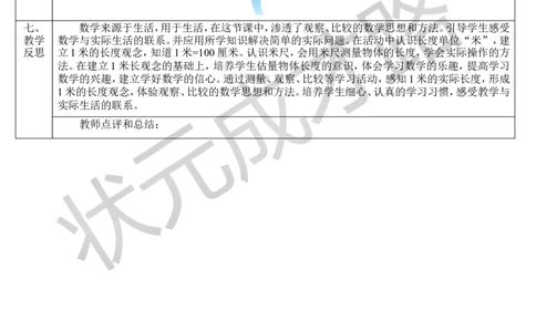 （2）认识米和用米量_1-6年级上册_数学2年级上册教学资源包（新教材2025秋）_旧教材课件_导学案新版_1长度单位_第1课时厘米和米