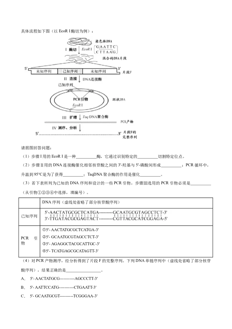 专题11生物技术实践-十年（2012-2021）高考生物真题分项汇编（全国通用）（解析版）_高考真题分类汇编(2012-2022)生物_高考真题分项汇编(2012-2021)生物