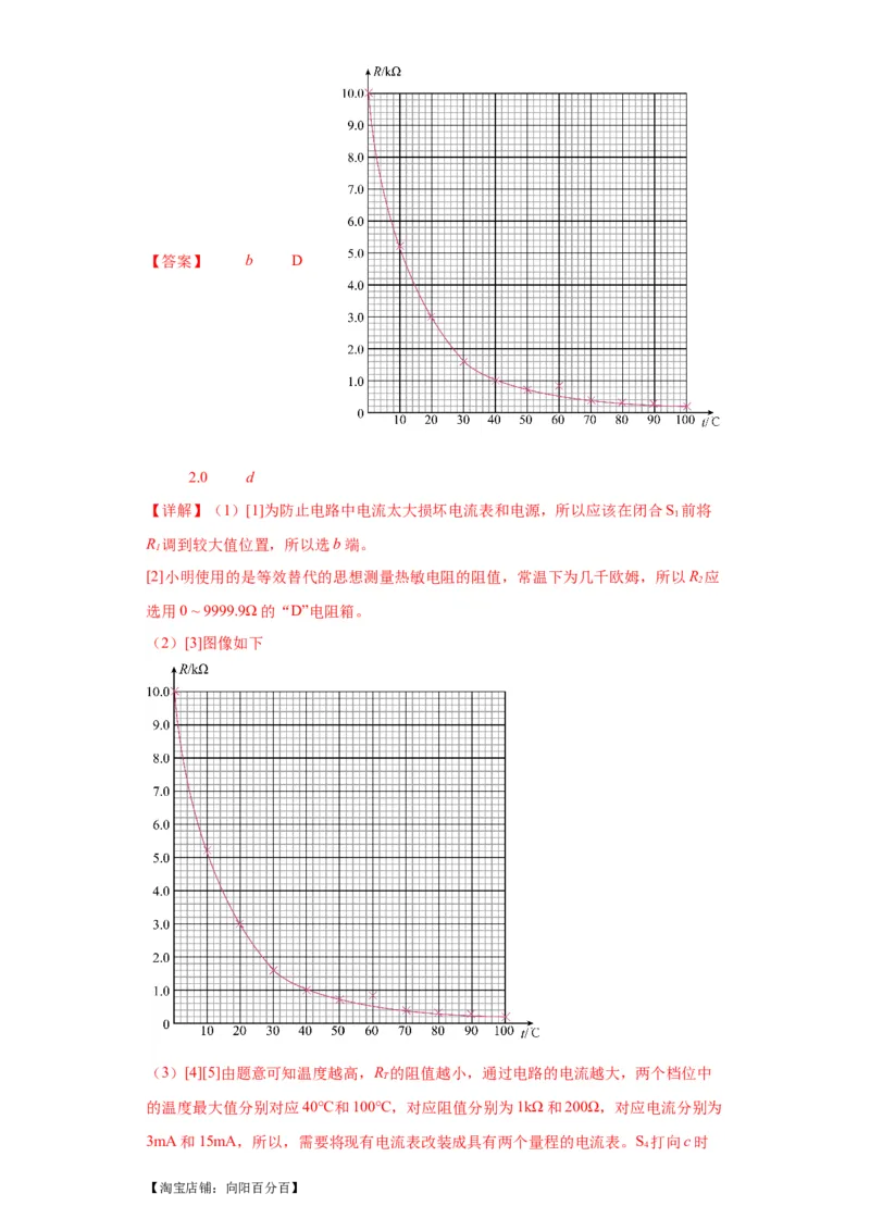 专题19电学试验（解析版）_新高考复习资料_2024新高考复习资料_二轮复习资料_2024年高考物理二轮热点题型归纳与变式演练（新高考通用）_答案解析版