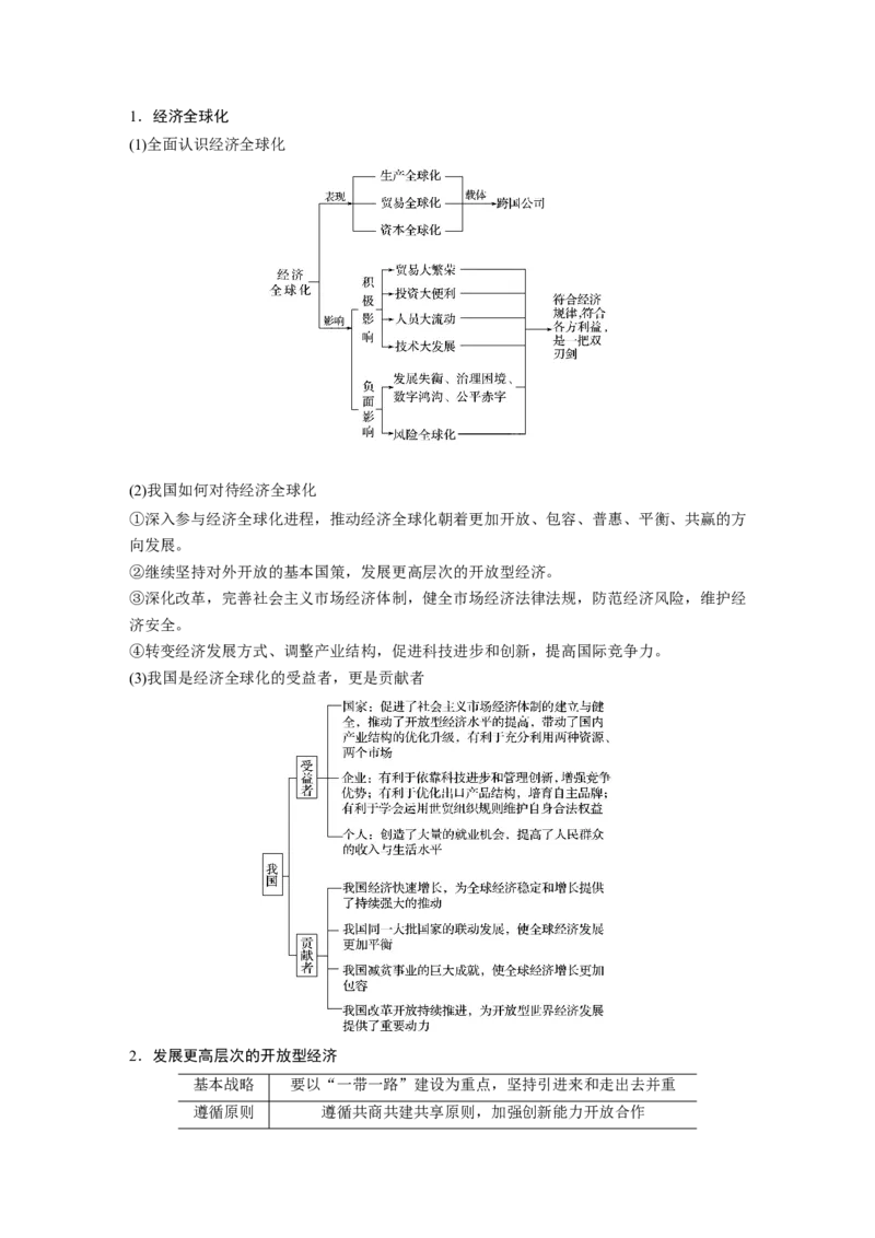 05第一部分专题五经济发展与对外开放_通用版（老高考）复习资料_2023年复习资料_一轮+二轮_政治高三二轮复习系列_政治高三二轮复习系列《二轮复习增分策略》（学生版）