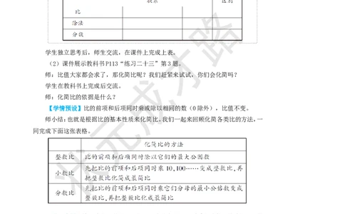 第2课时数与代数（2）_1-6年级上册_数学6年级上册教学资源包_名师教学设计新版_9总复习