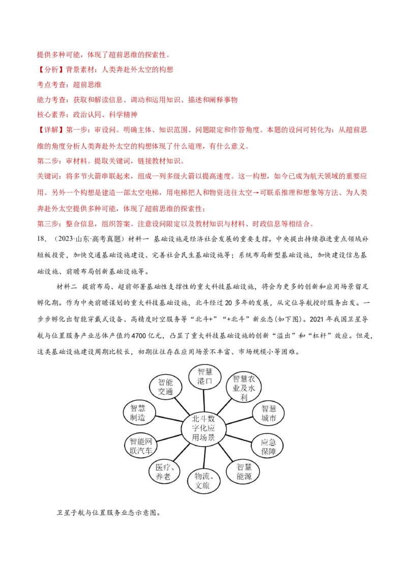 专题16辩证思维与创新思维（练习）（解析版）_42025年新高考资料_二轮复习_上好课2025年高考政治二轮复习讲练测（新高考通用）338376762