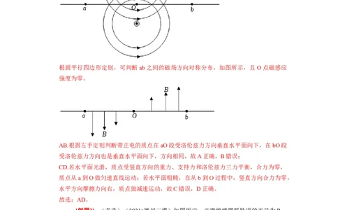 第22讲　磁场对运动电荷的作用（解析版）_通用版（老高考）复习资料_2024年复习资料_完2024年高考物理一轮考点复习精讲精练（全国通用）