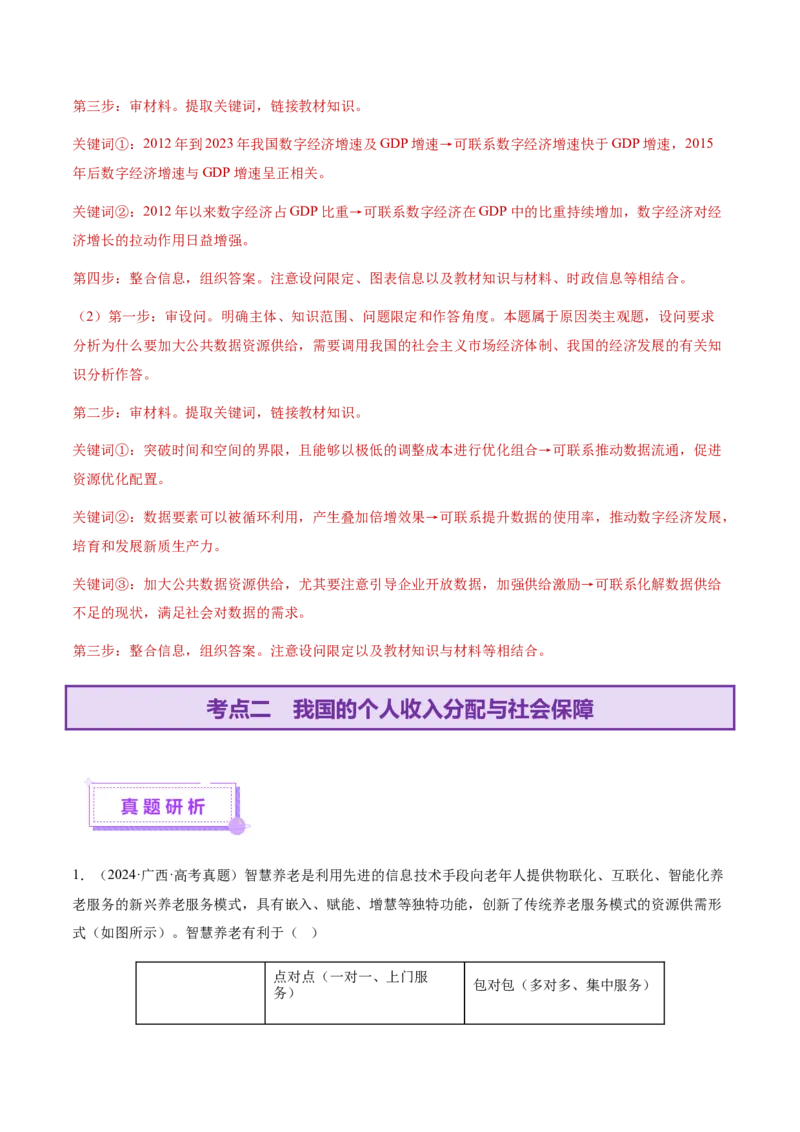 专题四经济发展与社会进步（讲义）（解析版）_42025年新高考资料_二轮复习_上好课2025年高考政治二轮复习讲练测（新高考通用）338376762