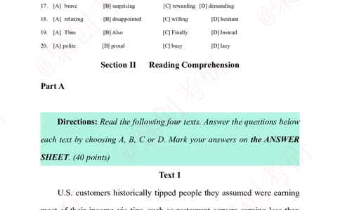 2025年全国硕士研究生招生考试英语（二）试题-完整版_20241221204733_2025考研英语真题和答案完整版_2025考研英语二真题及答案_版本二
