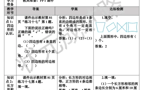 练习课（1-2课时）_1-6年级上册_数学3年级上册教学资源包（新教材2025秋）_旧教材课件_导学案新版_7长方形和正方形
