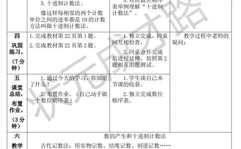 第7课时数的产生和十进制计数法_1-6年级上册_数学4年级上册教学资源包_导学案新版_1大数的认识