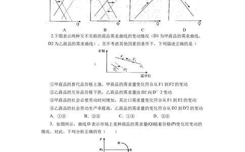 第二课多变的价格（原卷版）_通用版（老高考）复习资料_2024年复习资料_完备战2024年高考政治一轮复习考点帮（全国通用&middot;人教版）_必修一《经济生活》
