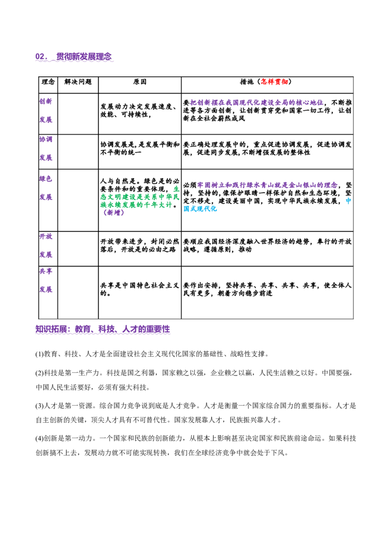 专题四经济发展与社会进步（讲义）（原卷版）_42025年新高考资料_二轮复习_上好课2025年高考政治二轮复习讲练测（新高考通用）338376762