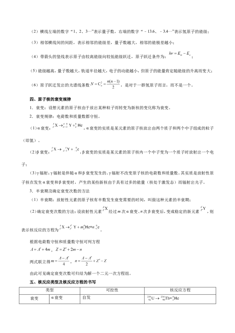 专题13近代物理初步-备战2019年高考物理之纠错笔记系列（原卷版）_新高考复习资料_2022年新高考复习资料_高考物理2022年一轮复习各版本_赠19年高考物理纠错笔记_原卷版_458