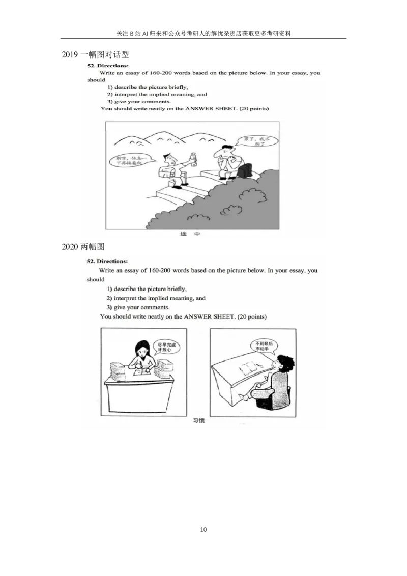 附：历年图画、图表作文题目汇总_考研英语真题（英一＋英二）_考研英语真题_考研英语一历年真题_25英语-万能作文模板_赠送：25年万能作文模板_AI归来作文模板_ai归来