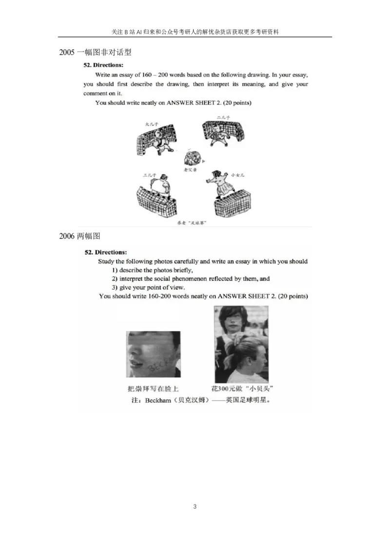 附：历年图画、图表作文题目汇总_考研英语真题（英一＋英二）_考研英语真题_考研英语一历年真题_25英语-万能作文模板_赠送：25年万能作文模板_AI归来作文模板_ai归来