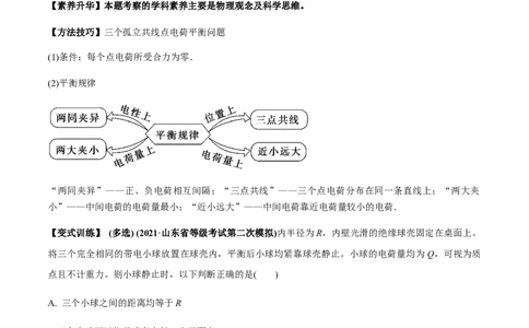 专题7.1电场力的性质讲解析版_新高考复习资料_2022年新高考复习资料_2022年高考物理一轮复习讲练测（新教材新高考）