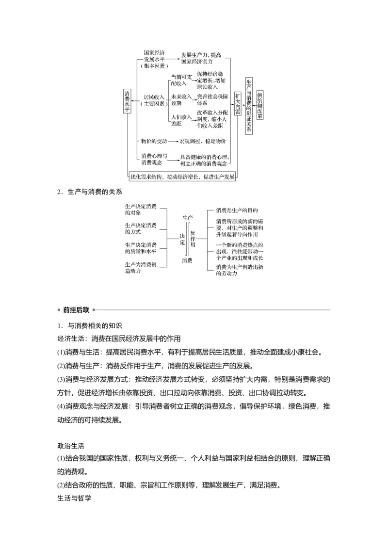 01第一部分专题一价格变动与居民消费_通用版（老高考）复习资料_2023年复习资料_一轮+二轮_政治高三二轮复习系列_政治高三二轮复习系列《二轮复习增分策略》（教师版）