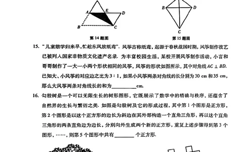 2025年甘肃省白银市中考数学试题_2.2015-2025年中考数学_2.2025各省市数学_甘肃