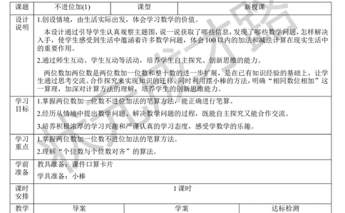 不进位加（1）_1-6年级上册_数学2年级上册教学资源包（新教材2025秋）_旧教材课件_导学案新版_2100以内的加法和减法（二）_1.加法_第1课时不进位加