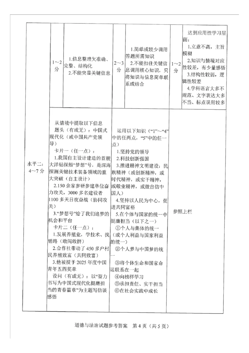 2025年广东省广州市中考道德与法治真题.答案解析_广州市中考真题_广州市中考政治（2008-2025）