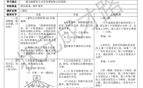综合与实践打电话_1-6年级下册_R5数下新插图版_R5数下教案+学案_导学案_6分数的加法和减法