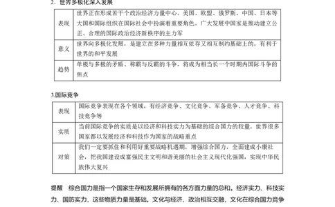 55第八单元当代国际社会第20课　维护世界和平　促进共同发展_通用版（老高考）复习资料_2023年复习资料_一轮+二轮_政治高三一轮复习系列_579