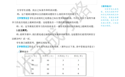 第3课时植树问题（3）_1-6年级上册_数学5年级上册教学资源包_名师教学设计新版_7数学广角&mdash;&mdash;植树问题